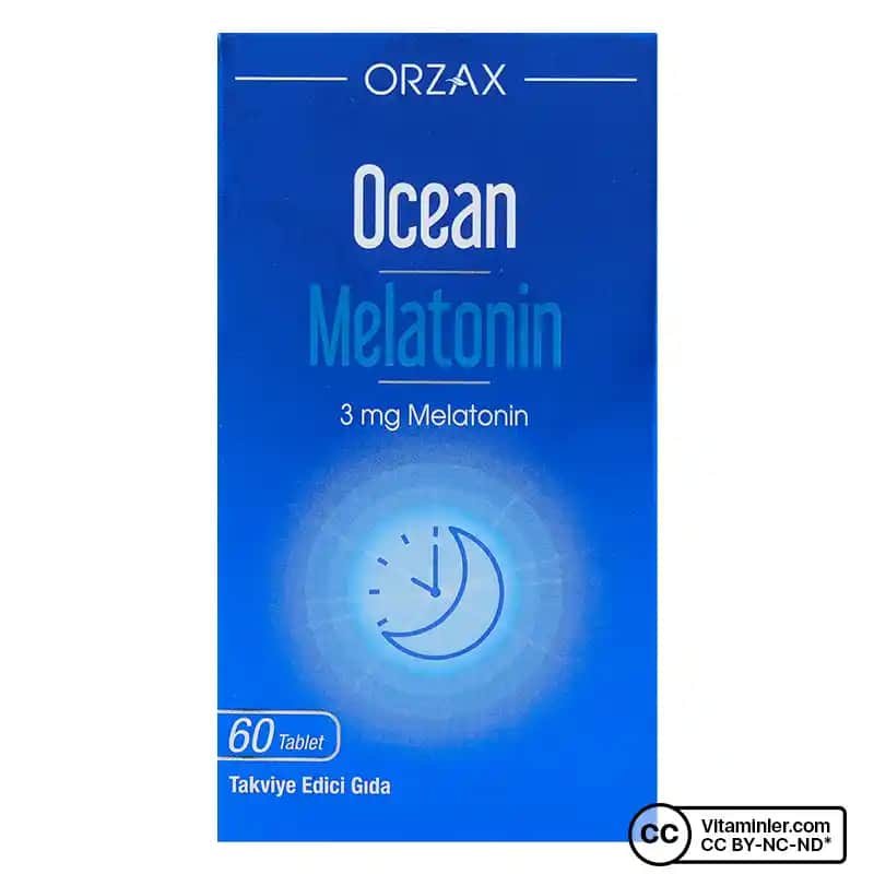 Ocean Melatonin 3 mg: Uyku ve Cilt Sağlığını Destekleyen Doğal Takviye Ürünü