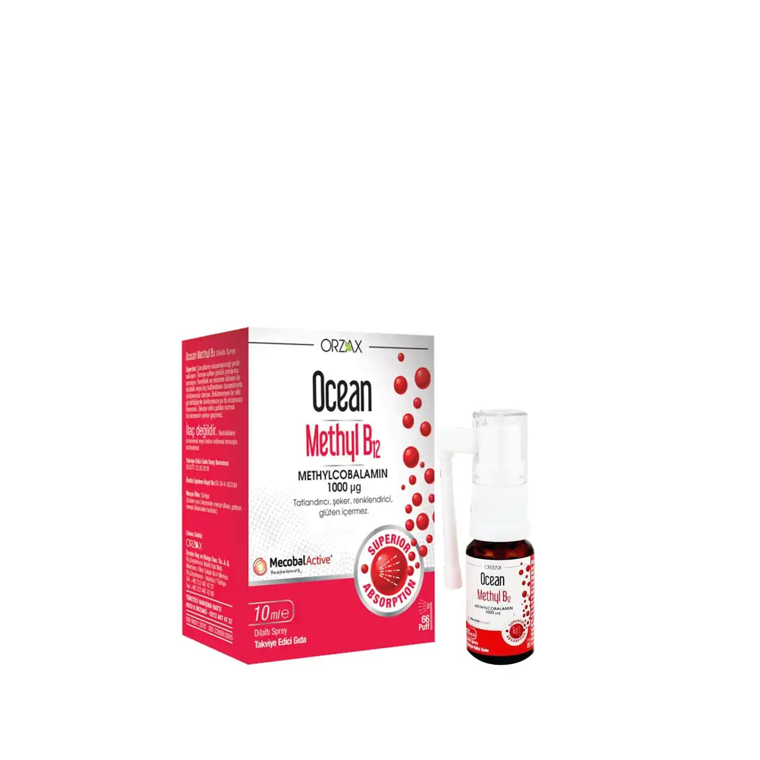 Ocean Methyl B12 Sprey: Hızlı Emilim ve Güvenilirlik ile Enerji ve Sağlık Desteği