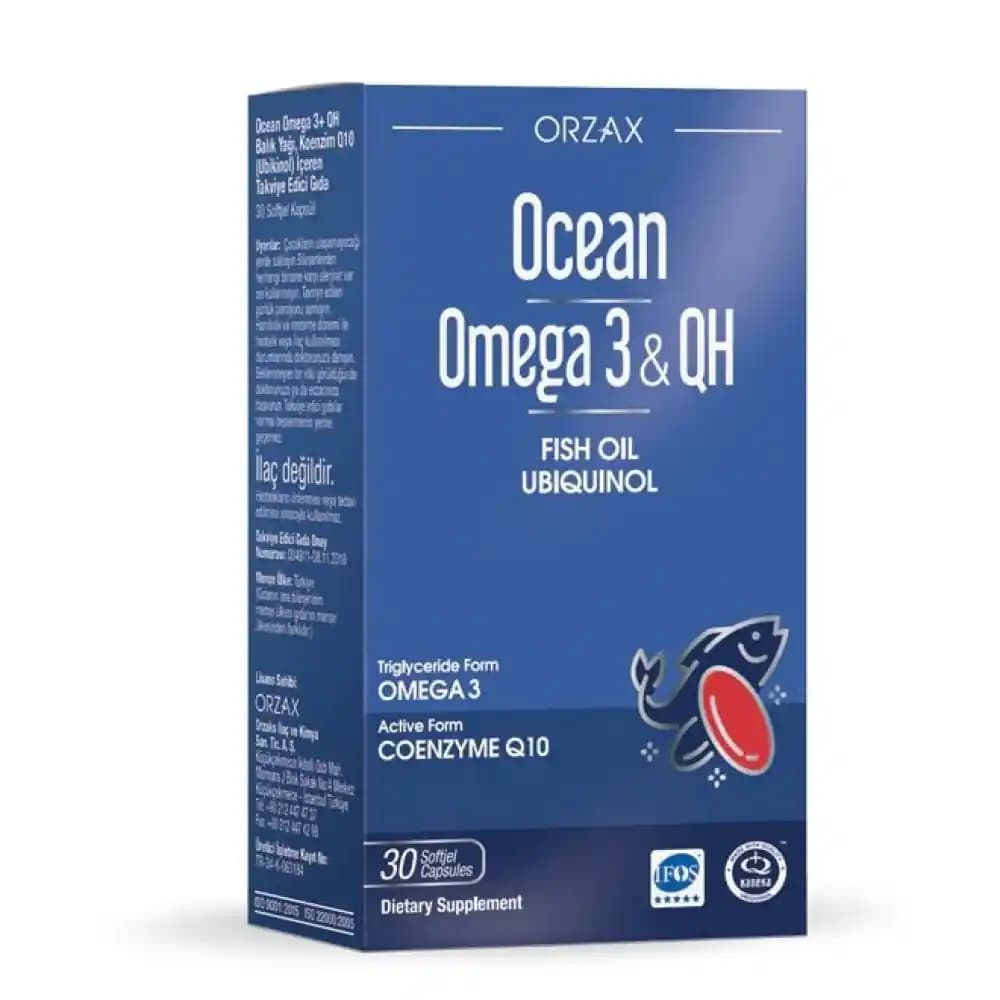 Ocean Omega 3 & QH Takviyesi: Sağlık ve Güzellik İçin Doğal Destek Ürünü