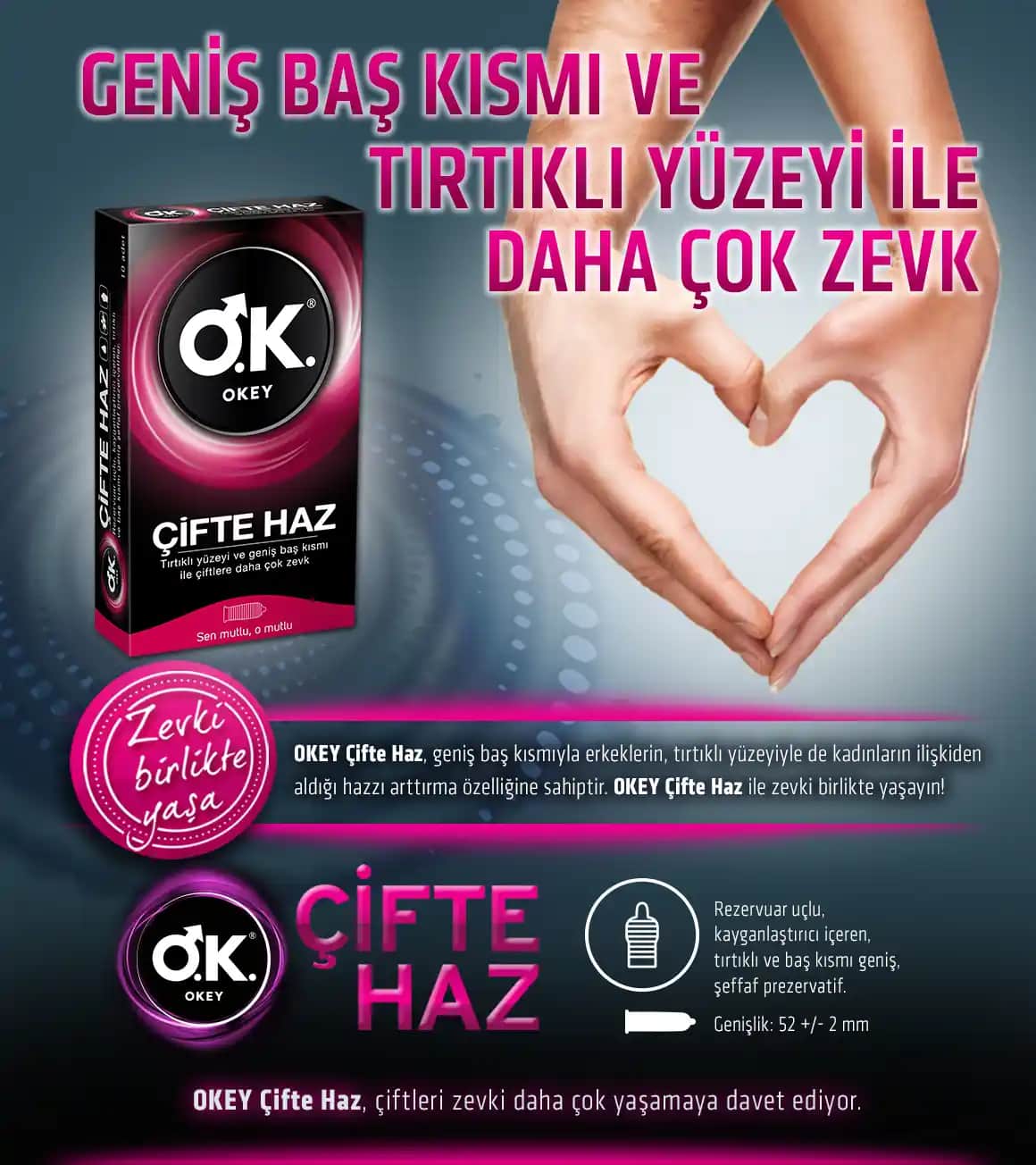 Okey Çifte Haz Şekli: Kozmetik ve Kondom Tasarımlarında Yenilikçi Bir Trend