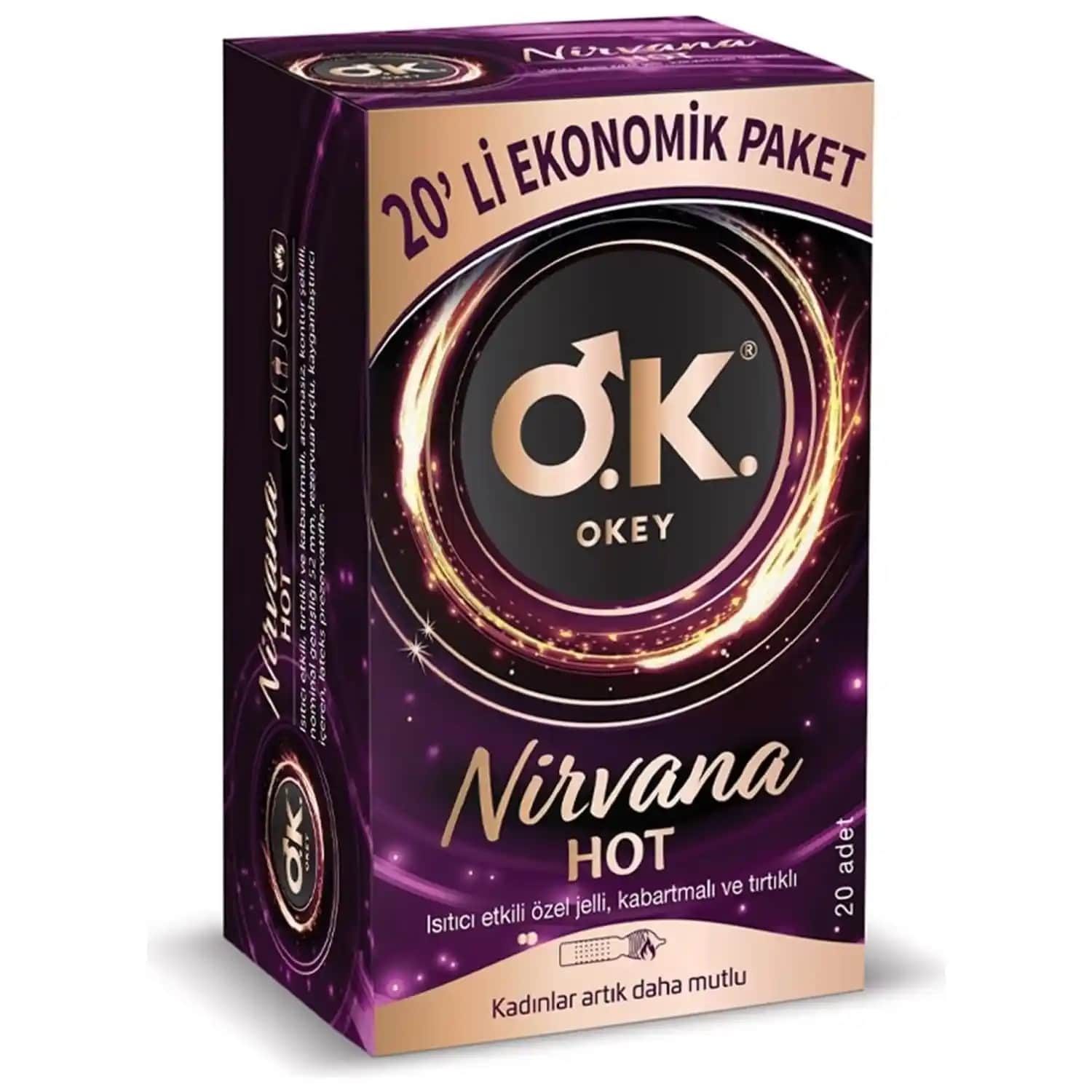 Okey Nirvana Hot Ürünleriyle Cinsel Yaşamınızı Canlandırın ve Hazı Artırın