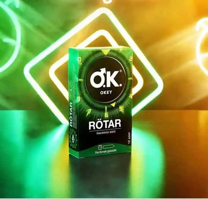 OKEY Rötar Geciktirici Prezervatifler: Performansı Uzatan ve Zevki Artıran Ürünler
