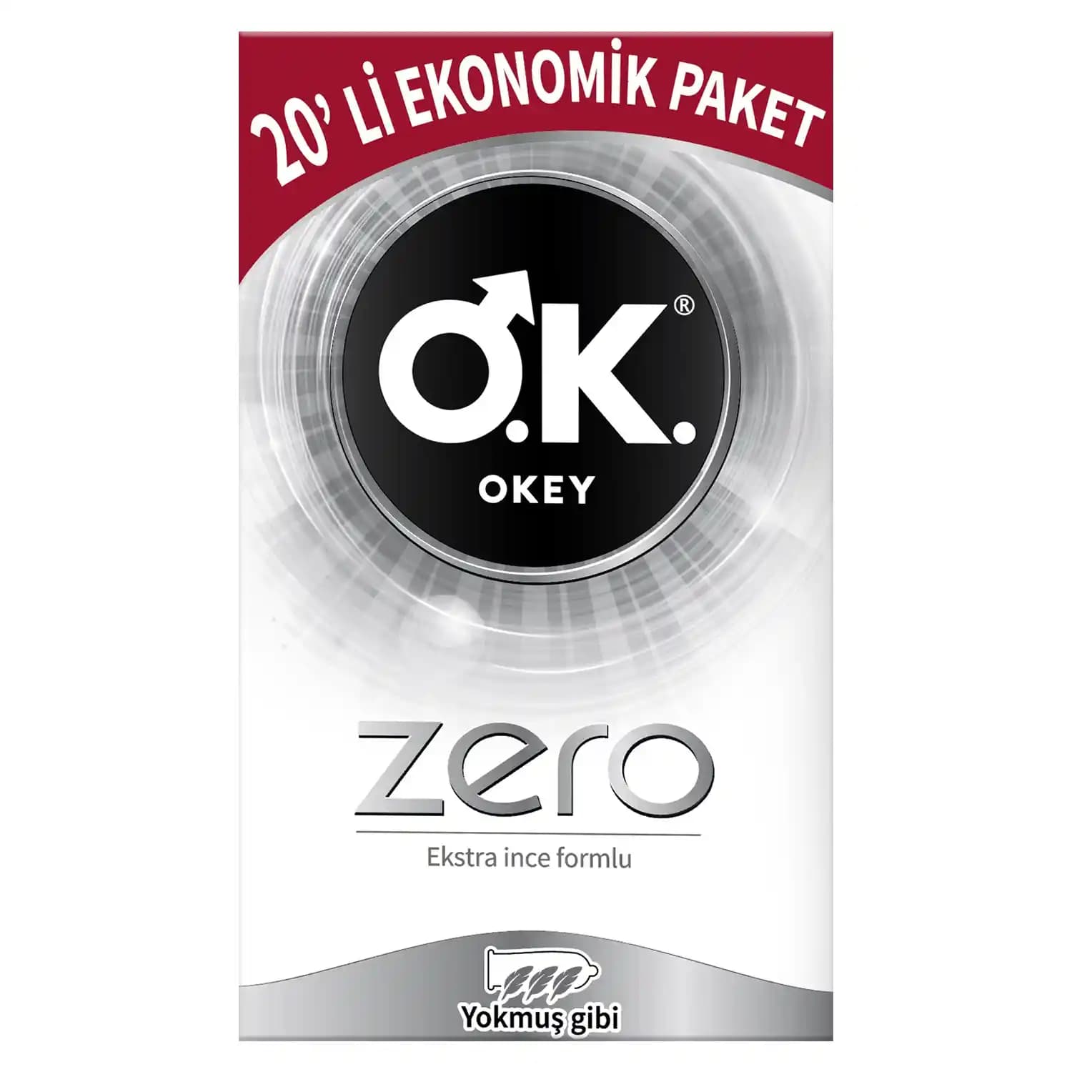 Okey Zero 20'li Prezervatifler: Ultra İnce Tasarım ve Güvenlik Özellikleriyle Konfor Sağlar