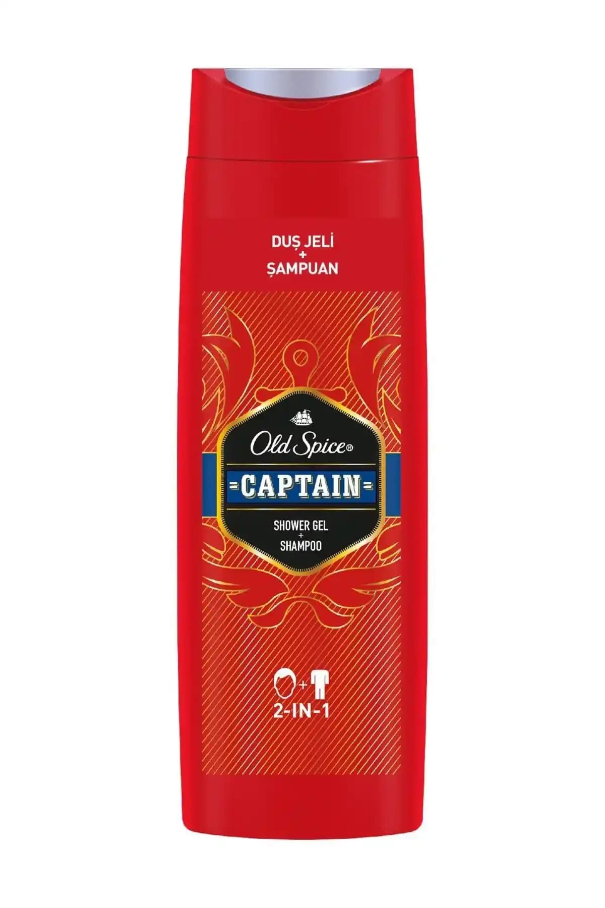 Old Spice Captain Duş Jeli: Erkekler İçin Derinlemesine Temizlik ve Kalıcı Ferahlık