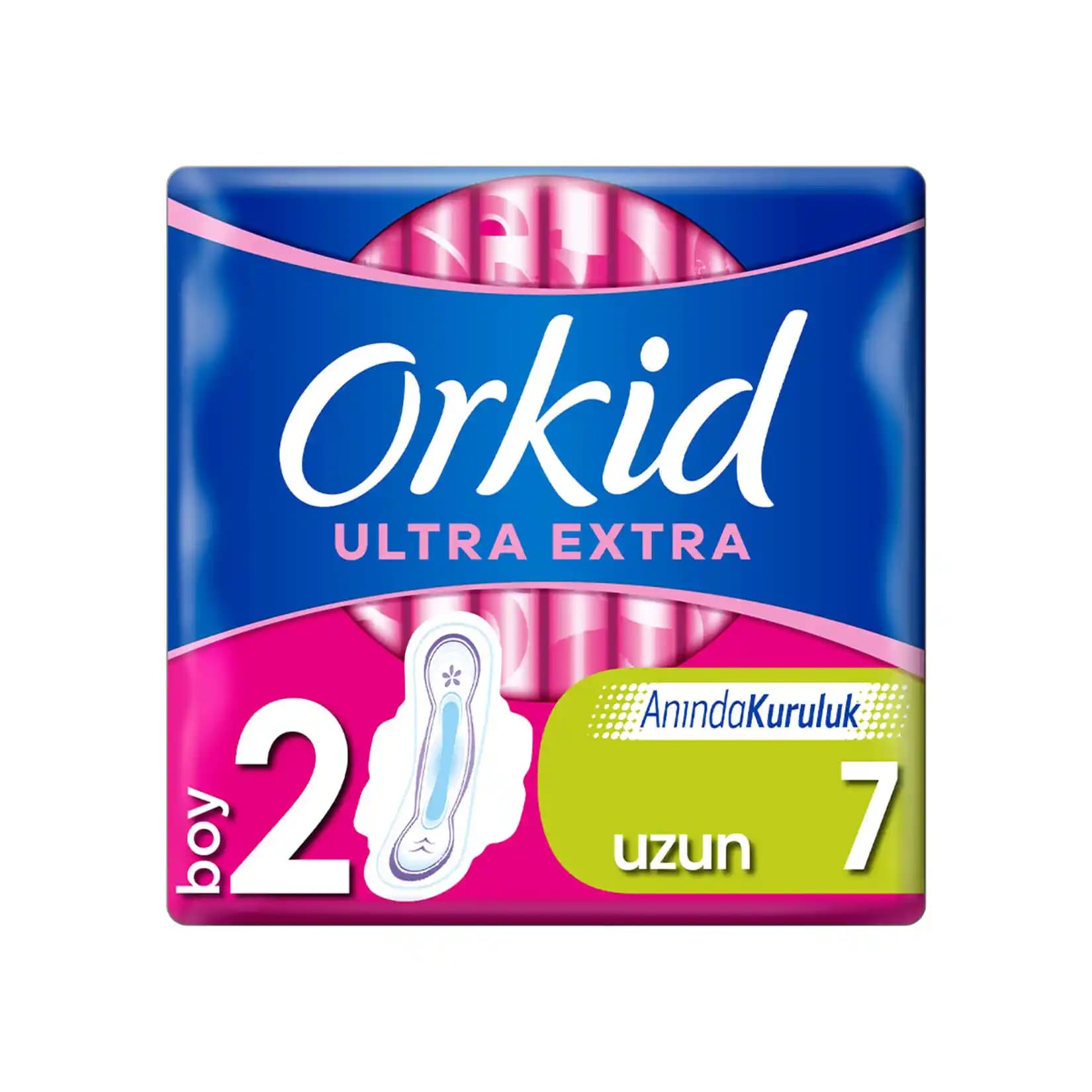 Orkid Ultra Extra Serisi Hijyenik Pedler Gündüz ve Gece Kullanımı İçin Güvenilir Koruma