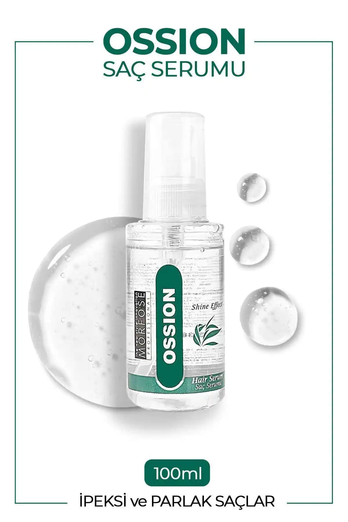 Ossion Saç Serumu ile Saçlarınızda Kırık Onarımı ve Parlaklık Artışı Sağlayın