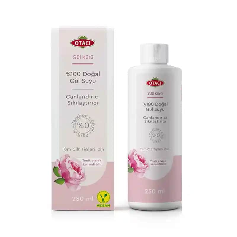 Otacı Doğal Gül Suyu: Doğallık ve Çok Yönlü Kullanım İçin Güvenilir Tercih