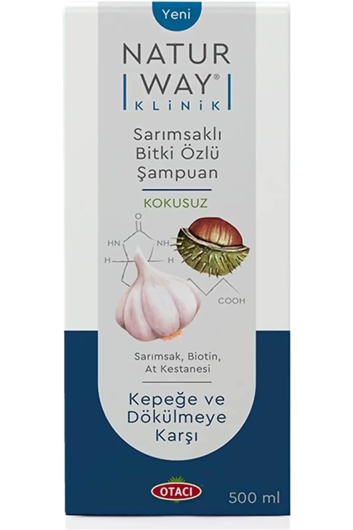 Otacı Naturway Sarımsaklı Şampuan Kepek ve Dökülmeye Karşı Doğal Çözüm