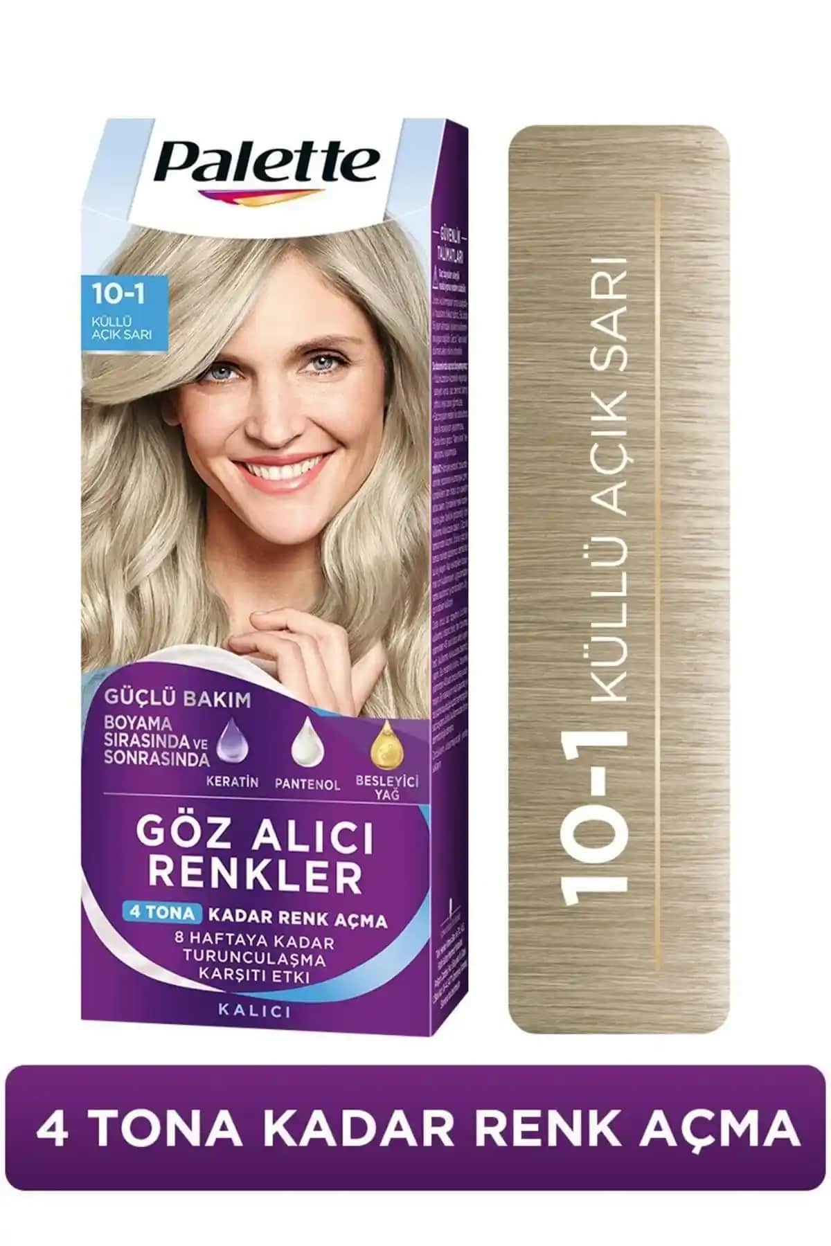 Palette 10.1 Küllü Açık Sarı Saç Rengi Rehberi: Doğal ve Parlak Görünüm İçin İpuçları