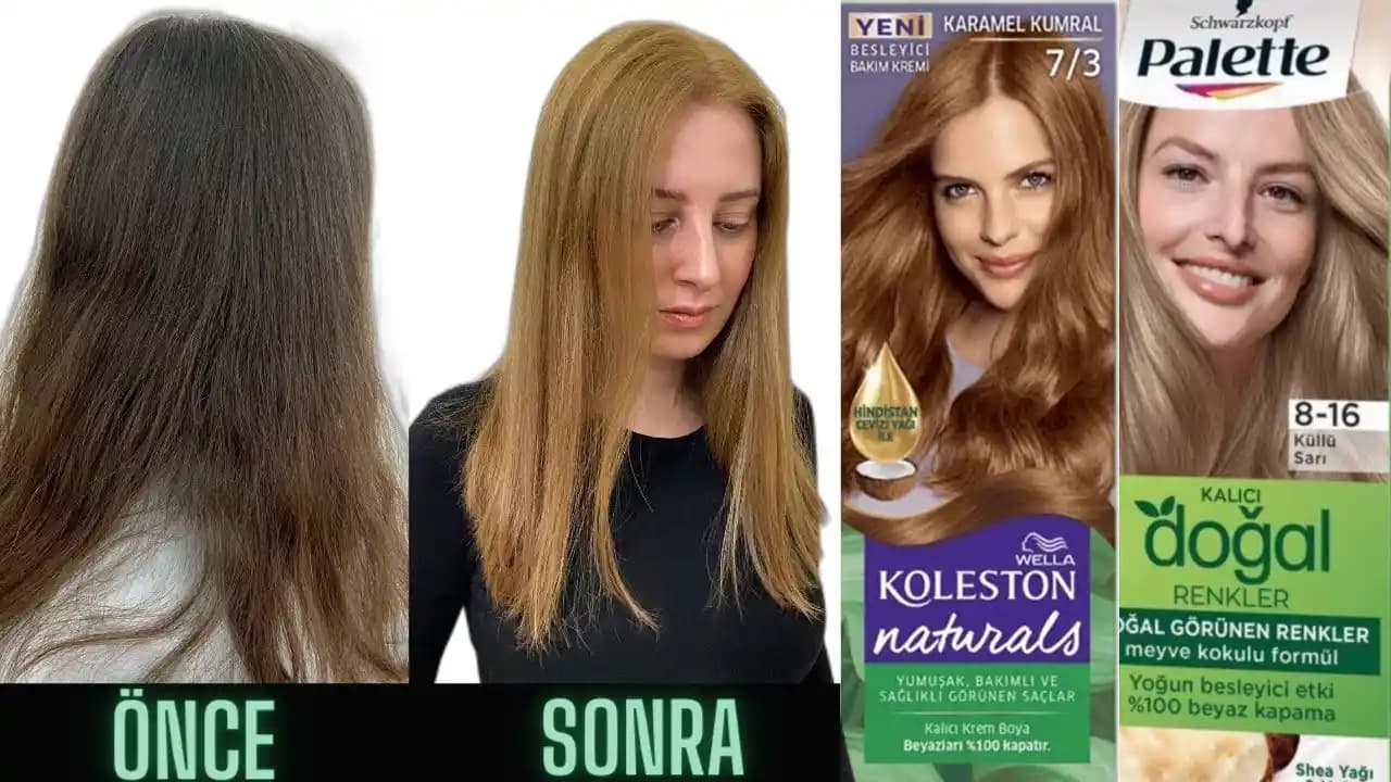 Palette Karamel ve Kumral Tonlarda Saç Boyası Rehberi: Doğal ve Şık Görünüm İçin Uygun Seçenekler