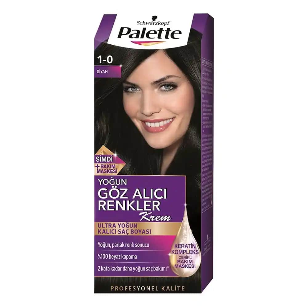 Palette Siyah Saç Boyası Rehberi: Güvenilirlik, Ton Seçenekleri ve Uygulama İpuçları