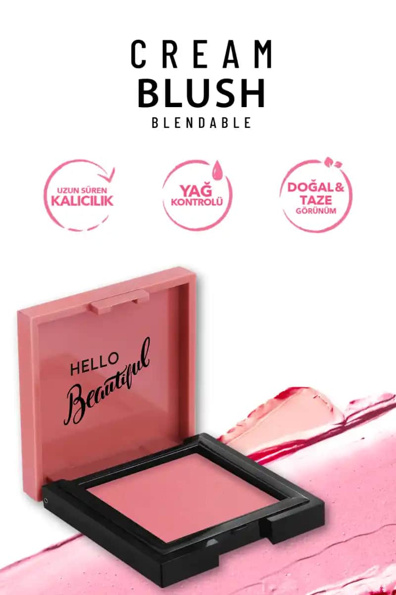 Pastel Cream Blush 41 Dazzling: Doğal ve Kalıcı Makyaj İçin Idealdir