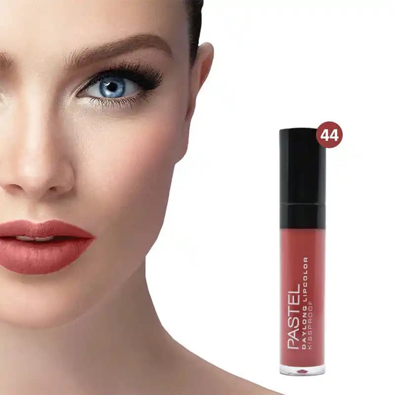 Pastel Daylong 44: Uzun Süre Kalıcı, Rahat ve Mat Bitişli Likit Ruj Özellikleri