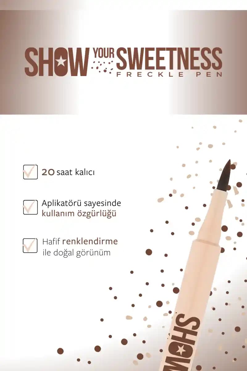 Pastel Show Your Sweetness Çil Kalemi: Doğal ve Kalıcı Makyaj İçin İdeal Seçenek