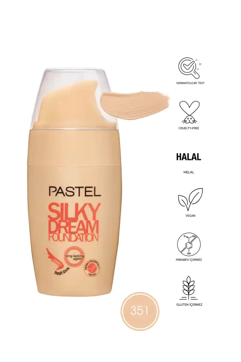 Pastel Silky Dream Fondöten ile Doğal ve Uzun Süreli Makyaj Deneyimi