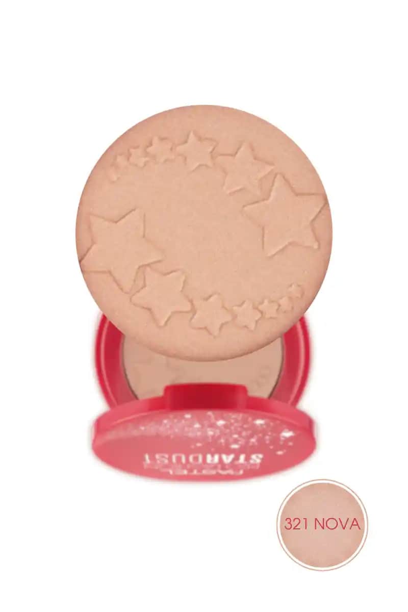Pastel Stardust Highlighter 321 Nova ile Doğal ve Çarpıcı Işıltı Yaratın