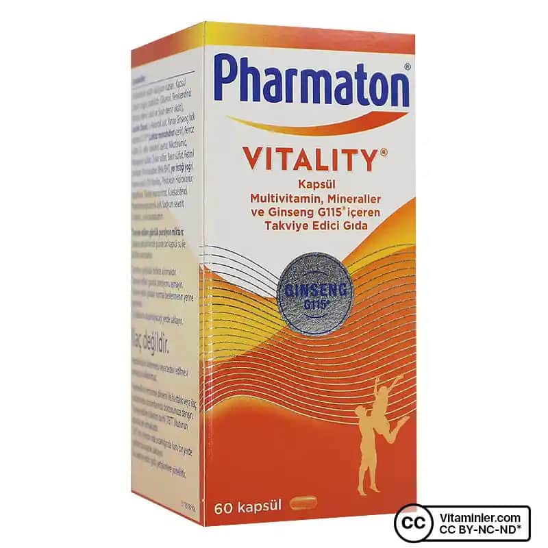 Pharmaton 60 Kapsül ile Enerjinizi ve Sağlığınızı Güçlendirin Sağlıklı Yaşam İçin Gerekli Takviye