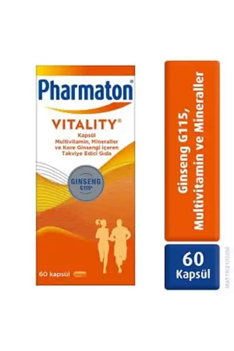 Pharmaton Vitality 60 Kapsül Fiyatları ve Sağlık Üzerindeki Etkileri