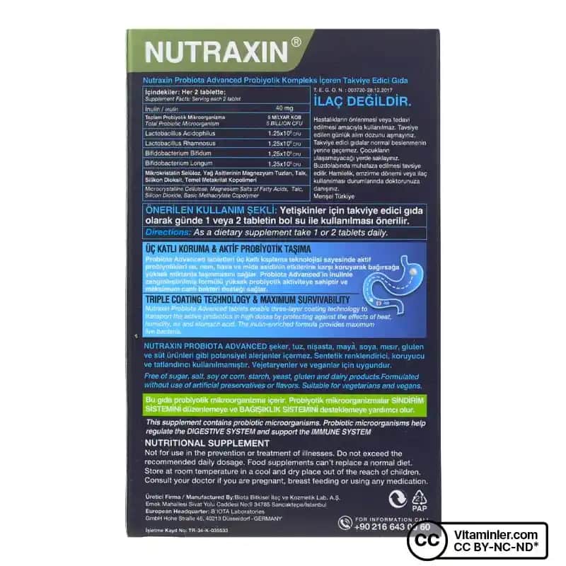 Probiyotiklerin Kozmetik ve Sağlık Üzerindeki Etkileri Nutraxin Probiota Advanced ile