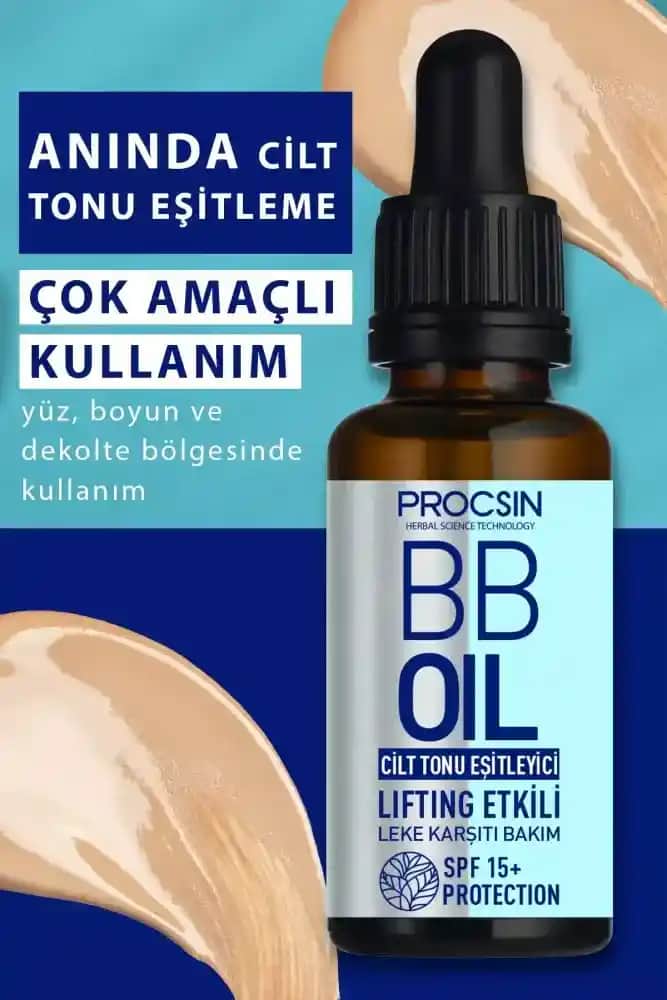 Procsin BB Oil ile Doğal ve Çok Yönlü Cilt Bakımı Sağlayan Yeni Nesil Ürün