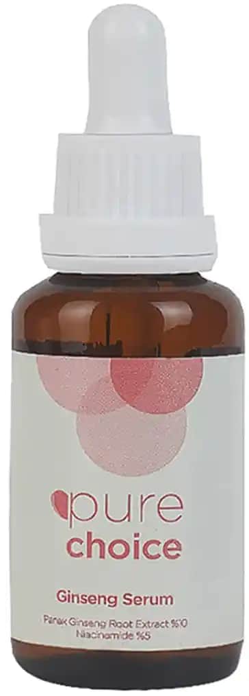 Pure Choice Ginseng Serumu: Doğal İçeriklerle Cilt Sağlığını Destekleyen Anti-Aging Ürünü