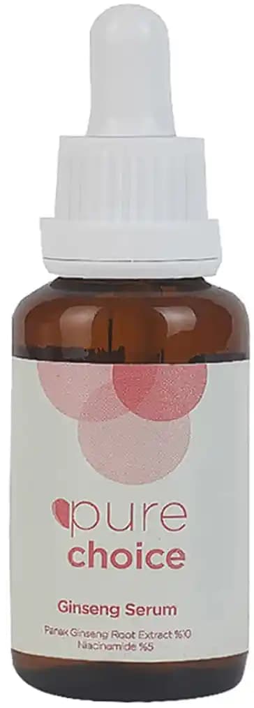 Pure Choice Ginseng Serumu: Doğal İçeriklerle Cilt Sağlığını Destekleyen Anti-Aging Ürünü