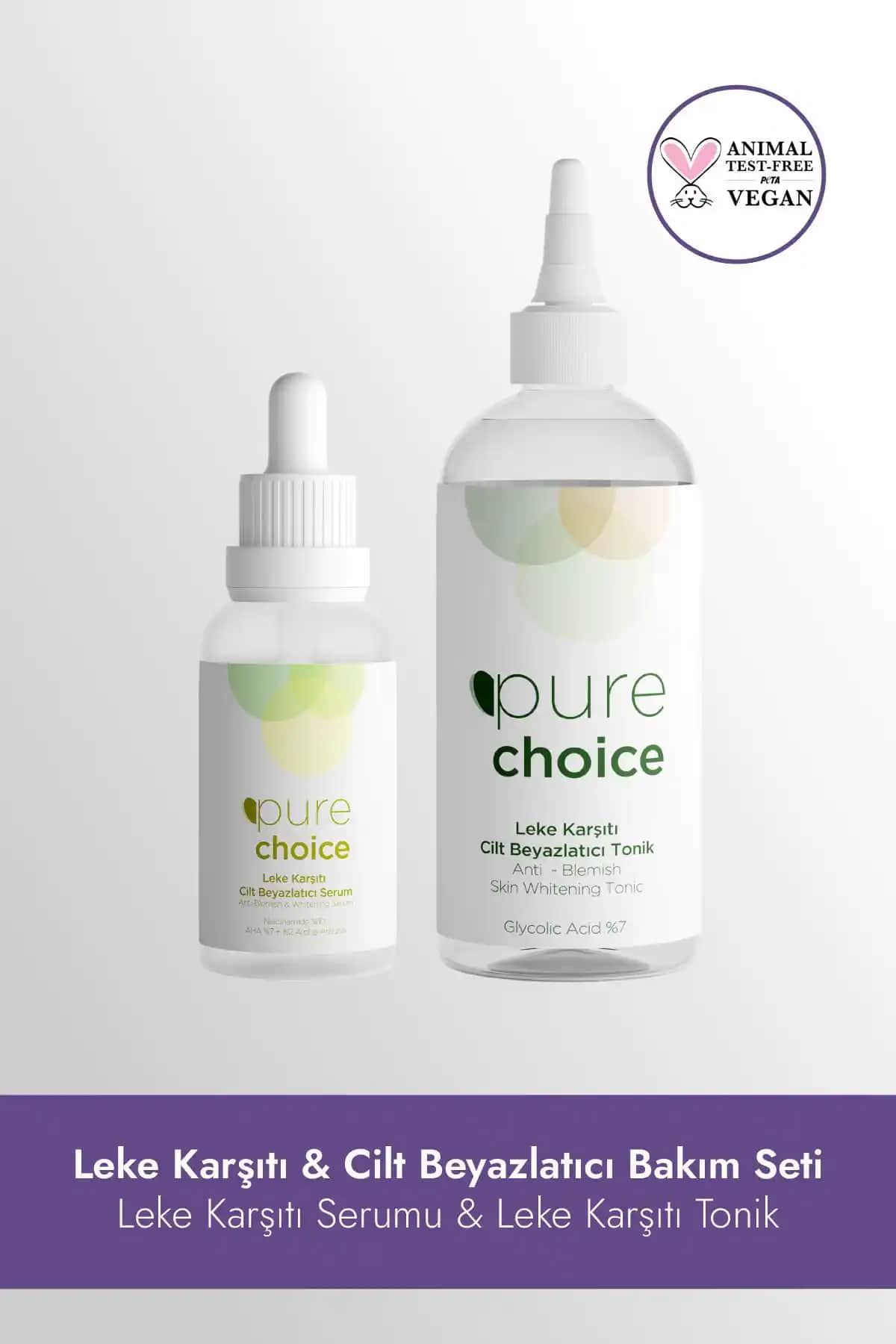 Pure Choice Leke Serumu ile Doğal ve Etkili Cilt Bakımı Sağlayan Çözüm