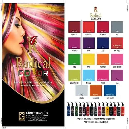 Radical Color Mavi Saç Boyası ile Canlı ve Enerjik Saç Renkleri Nasıl Elde Edilir