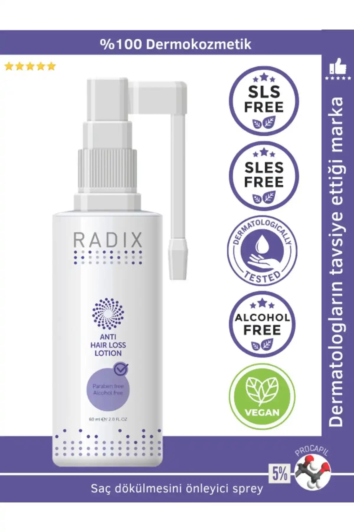 Radix Saç Spreyi: Saç Sağlığını Destekleyen Yenilikçi ve Etkili Bir Çözüm