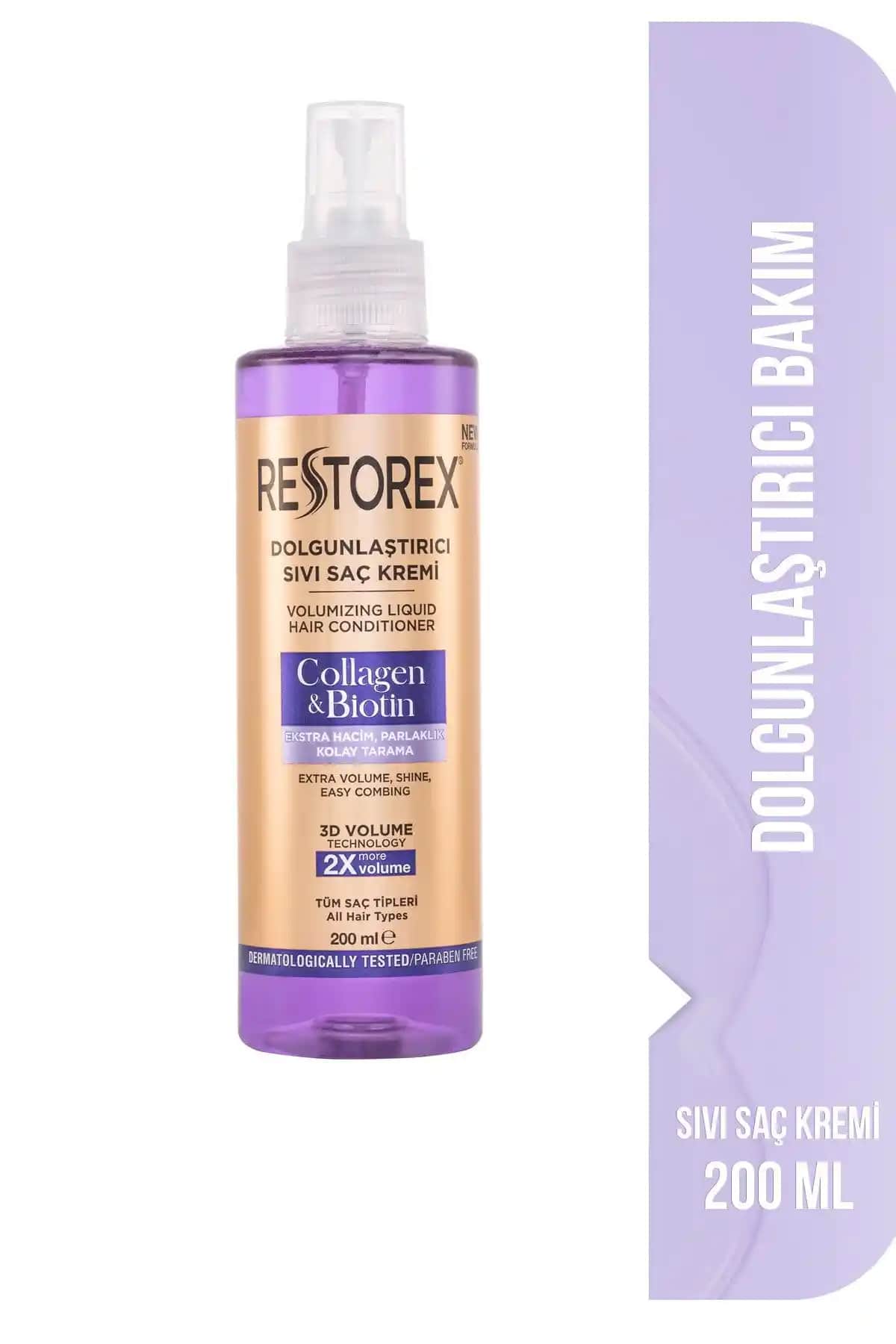 Restorex Dolgunlaştırıcı Saç Kremi: Saç Hacmini Artıran ve Güçlendiren Etkili Ürün