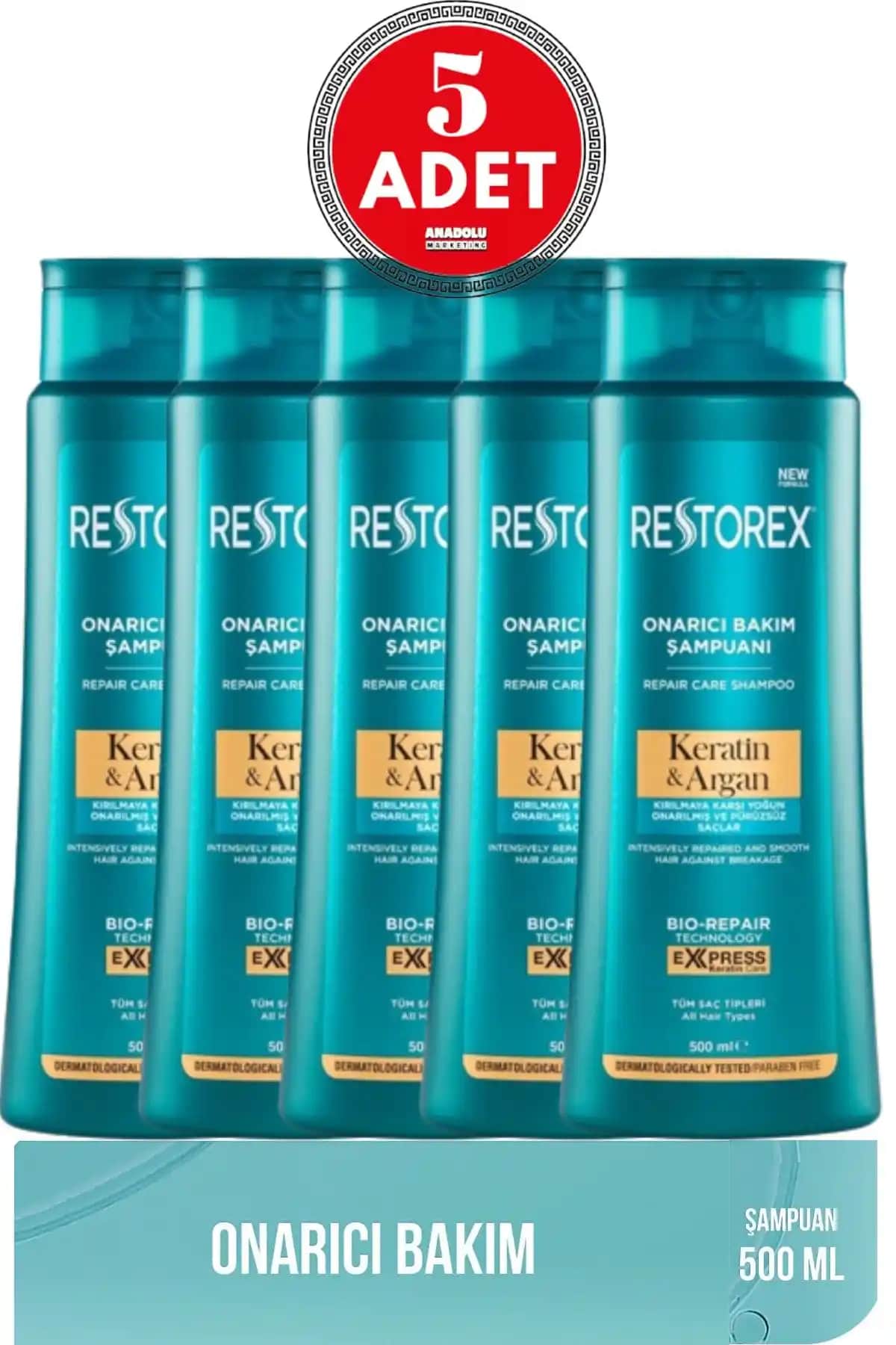 Restorex Keratin Argan Şampuanı ile Saçlarınızda Doğal Güç ve Parlaklık Sağlayın