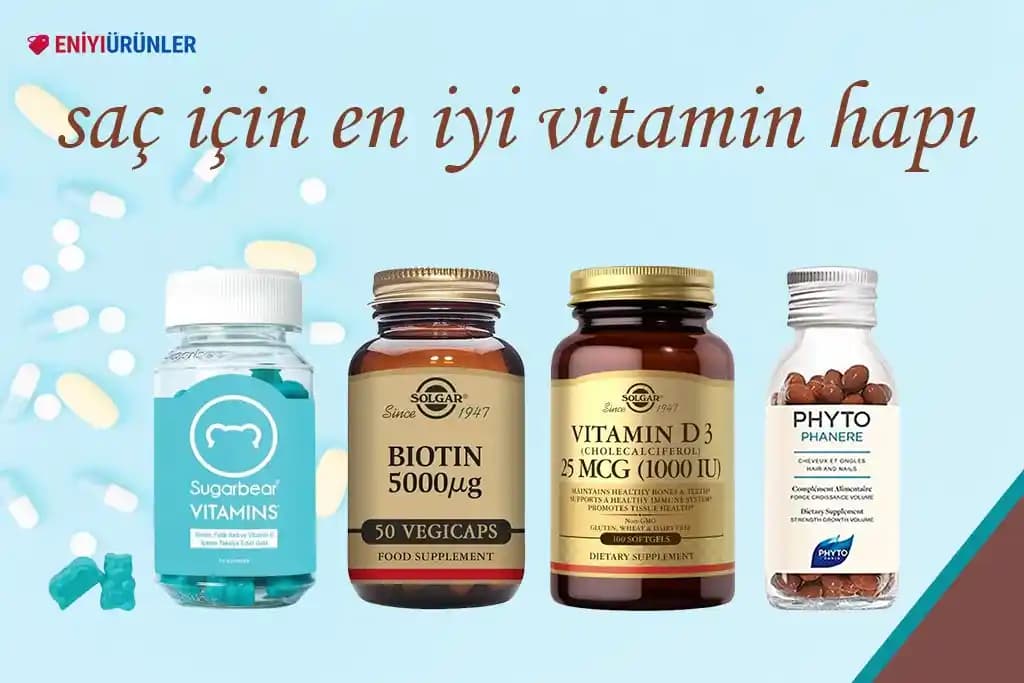 Saç Sağlığını Destekleyen En Etkili Vitamin Hapları ve Kullanım Rehberi