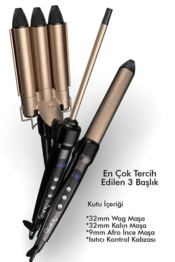 Saç Şekillendirmede Maşa Kalınlıkları ve Doğru Seçim Rehberi