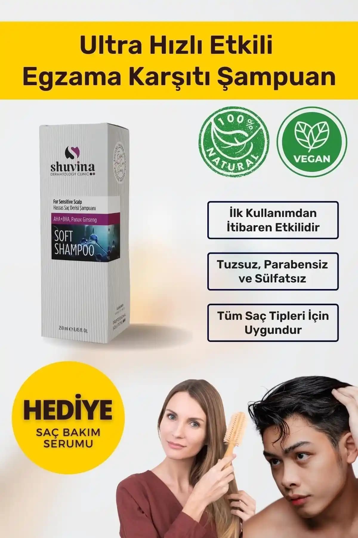 2025'te Saç Egzamasıyla Mücadelede Doğru Şampuan Seçiminin 5 Sırrı