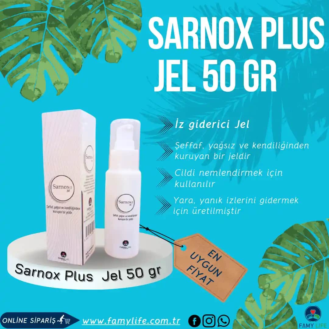 Sarnox Jel Nedir ve Yara İzleriyle Mücadelede Etkili Bir Cilt Bakım Ürünü