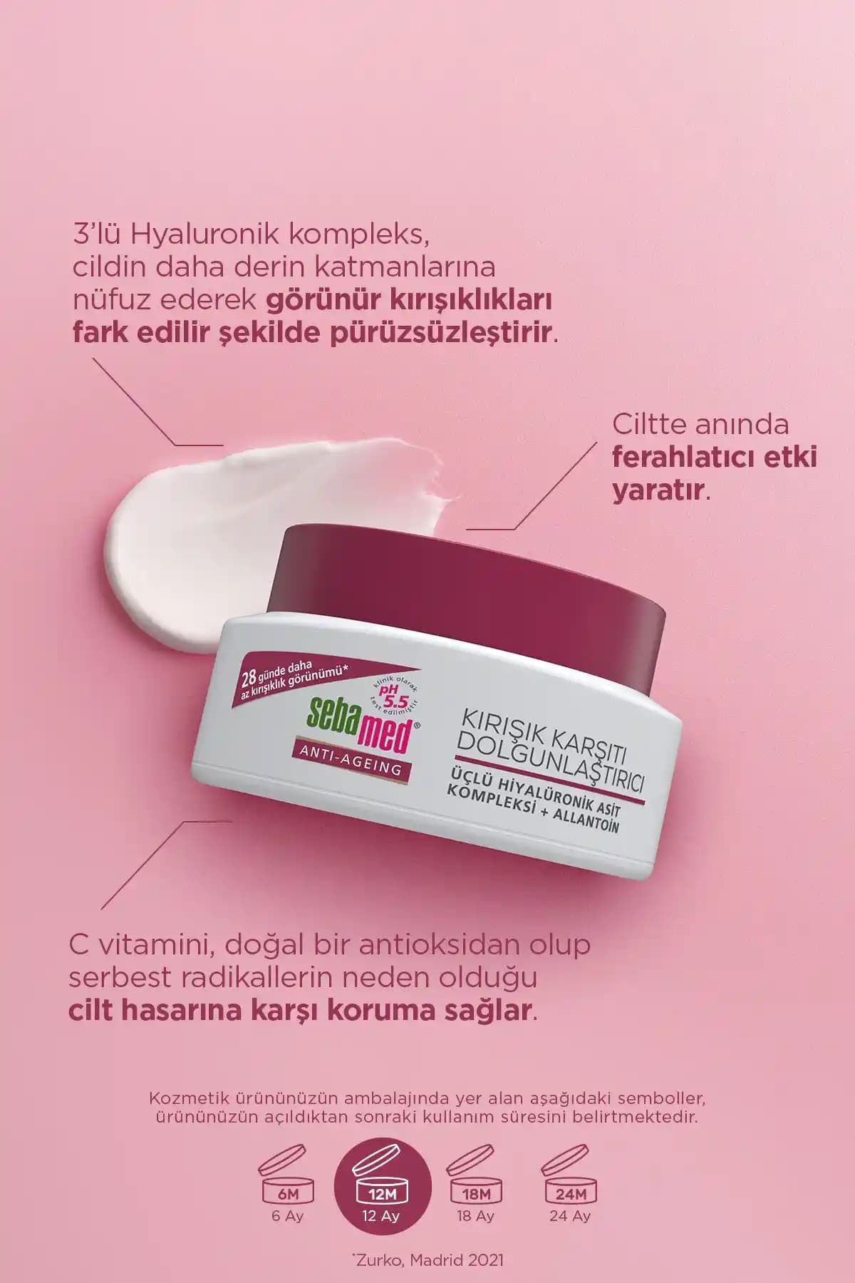 Sebamed Wrinkle Filler Kırışıklık Karşıtı Dolgunlaştırıcı Krem Özellikleri ve Faydaları