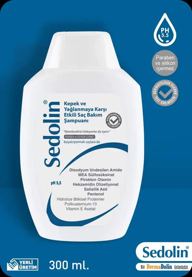 Sedolin Şampuan ile Saç Derisi Sağlığını Koruyan ve Güzelleştiren Çözüm