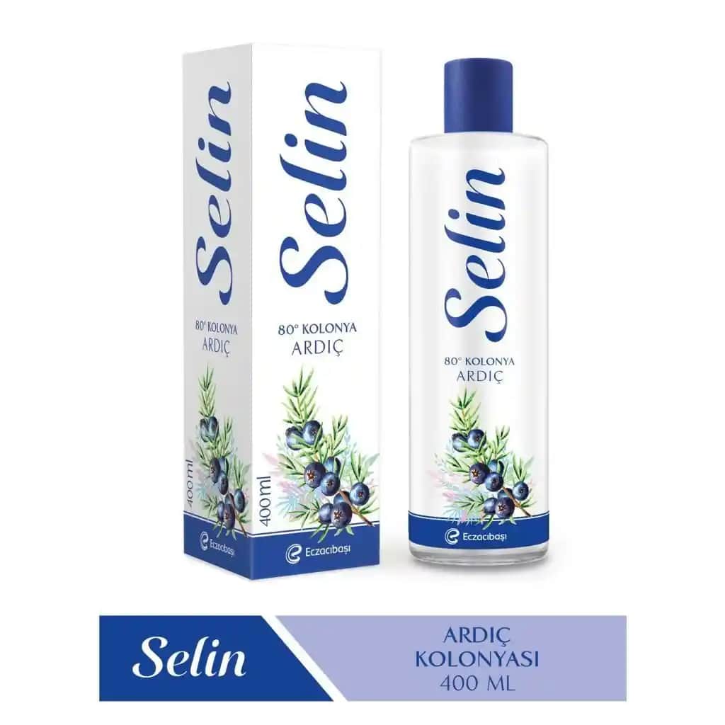 Selin Ardıç Kolonyası 400 ml doğal içeriklerle ferahlatıcı ve hijyen sağlayan ürün