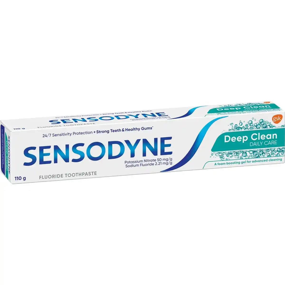 Sensodyne Deep Clean Hassas Dişler İçin Derinlemesine Temizlik ve Koruma Sağlayan Diş Macunu