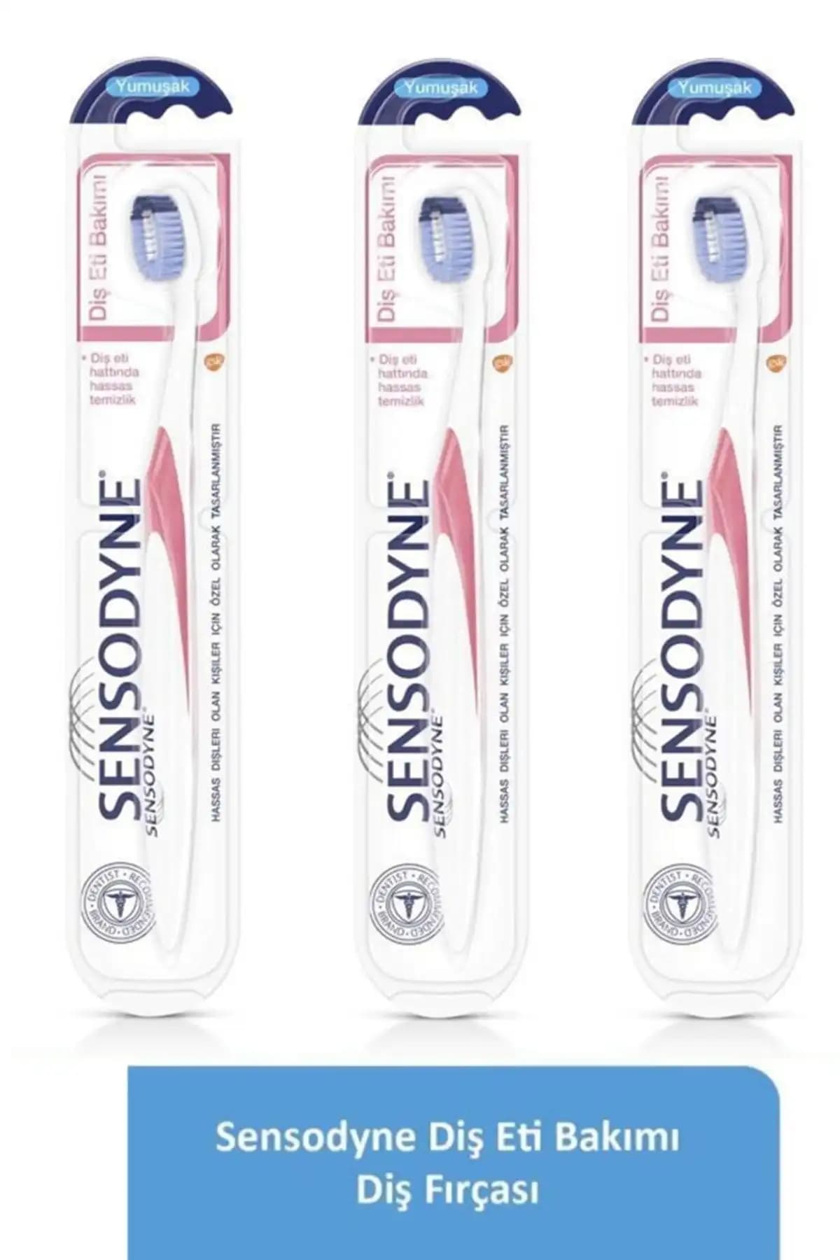 Sensodyne diş eti bakımı diş fırçası hassas dişler ve sağlıklı diş eti için uygun ürün