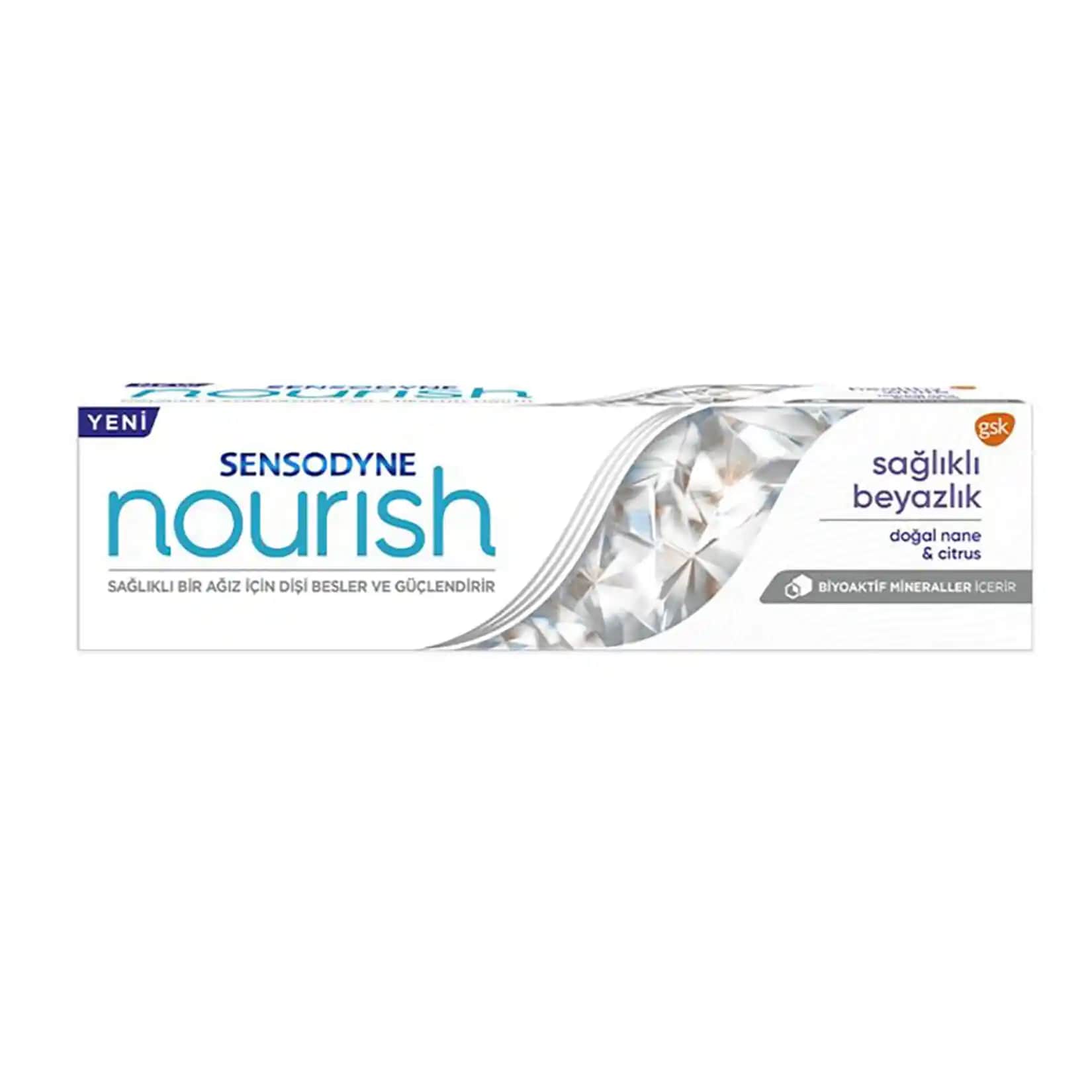 Sensodyne Nourish Diş Macunu: Hassasiyet ve Güçlendirme için Doğal Çözüm