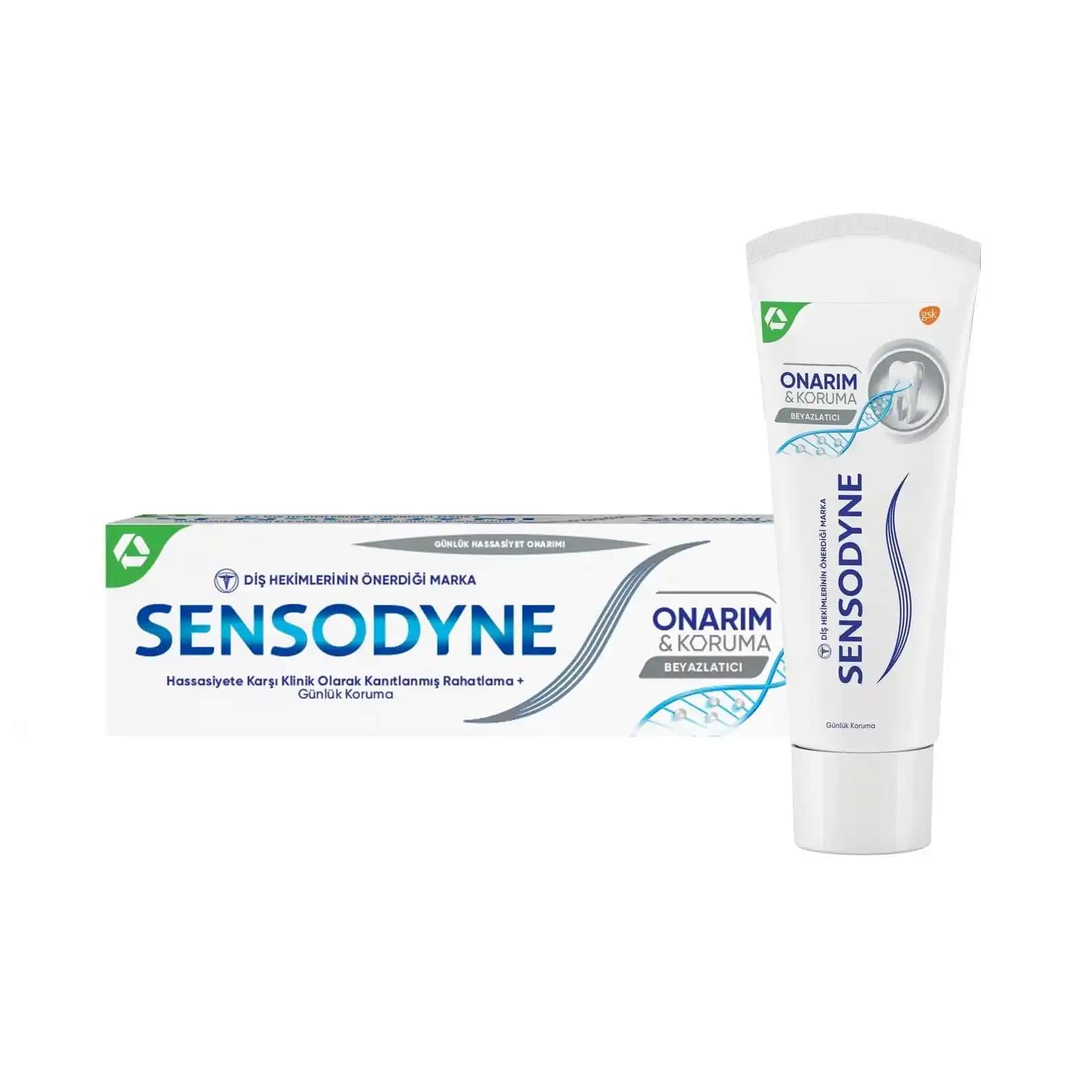 Sensodyne Onarım ve Koruma Beyazlatıcı Diş Macunu: Hassasiyet ve Estetik İçin En İyi Seçenekler