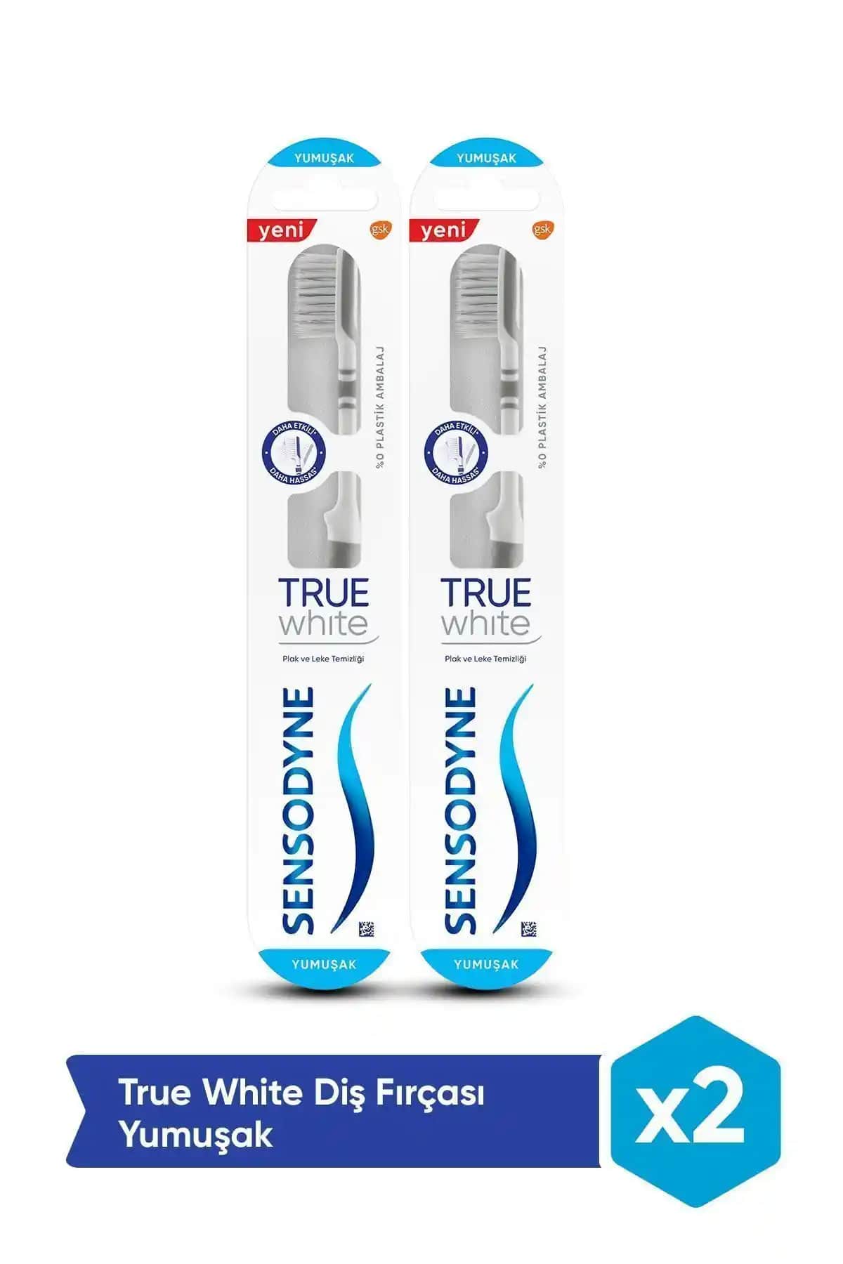 Sensodyne True White Hassas Dişler İçin Güçlü ve Nazik Temizlik Sağlayan Diş Fırçası