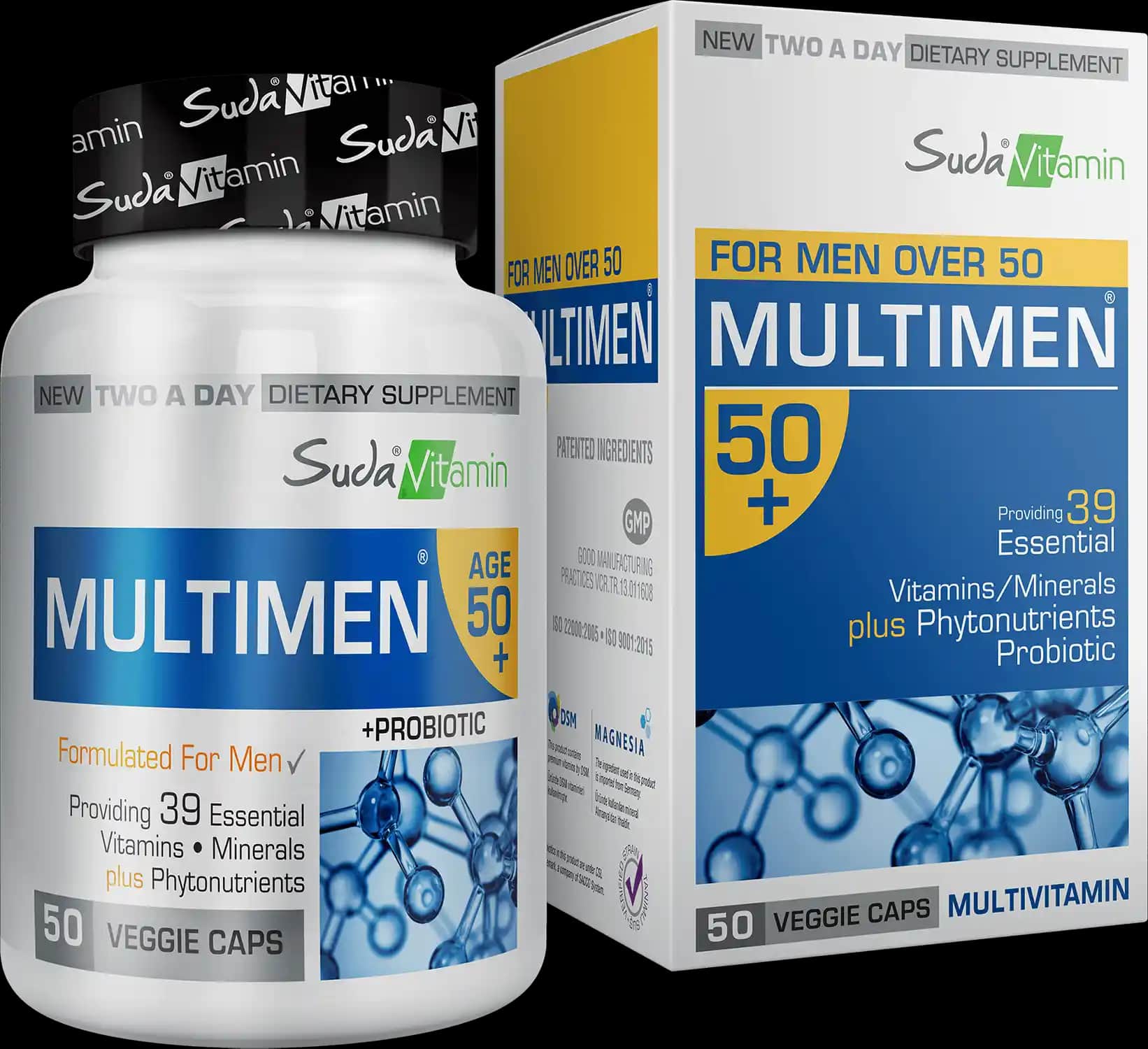 Suda Vitamin Multimen Erkekler İçin Günlük Vitamin ve Mineral Takviyesi Seçenekleri