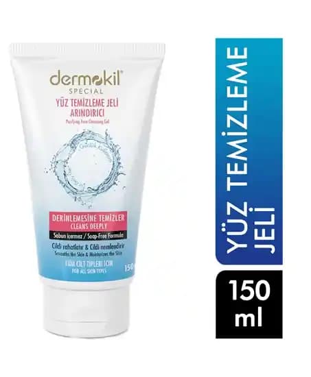 Dermokil Yüz Temizleme Jeli: Doğal İçeriklerle Hassas ve Sağlıklı Cilt Bakımı