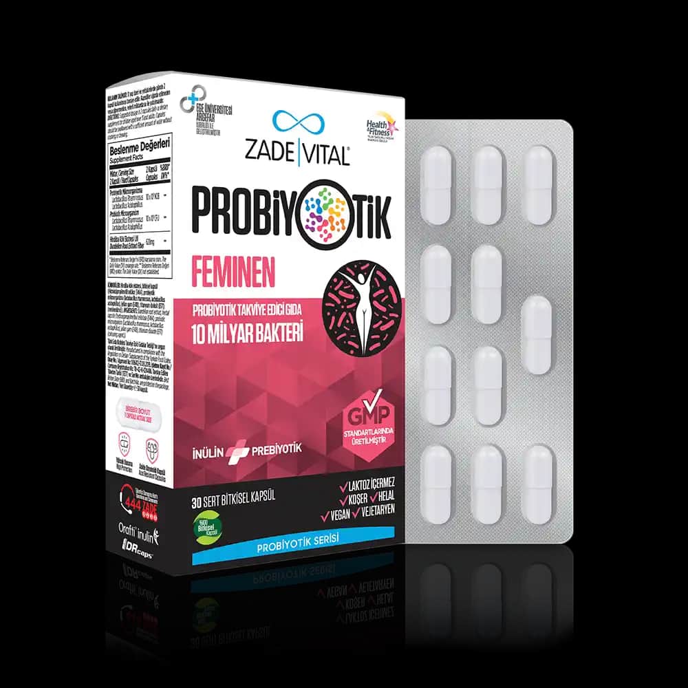 Kadınlar İçin Doğal Bağırsak ve Vajinal Sağlık Destekleyici Probiyotik Ürünleri