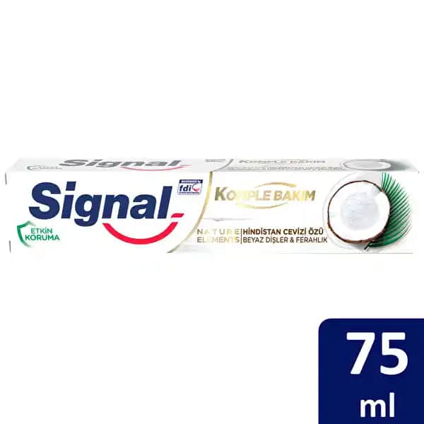Signal Hindistan Cevizli Diş Macunu: Doğal İçeriklerle Güçlendirilmiş Ağız Bakımı Ürünü