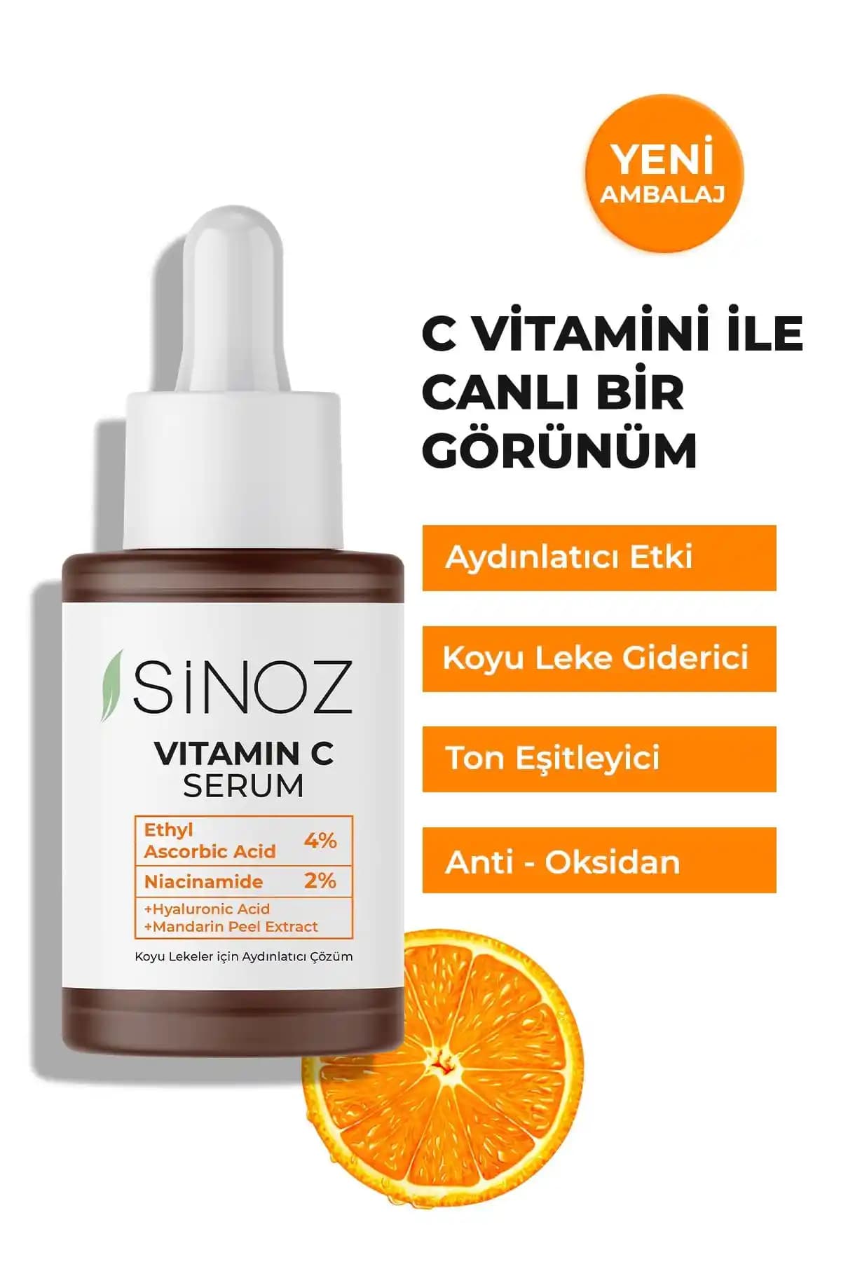 2025'te Sinoz C Vitamini Serumu ile Cildinizde Devrim Yaratın