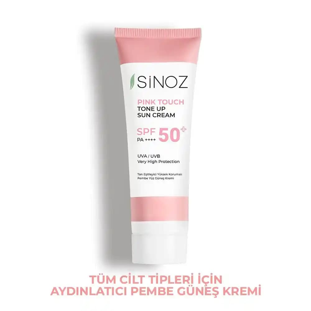 Sinoz Pembe Güneş Kremi: Yüksek Koruma ve Cilt Tonunu Eşitleyen Güneş Kremi Özellikleri