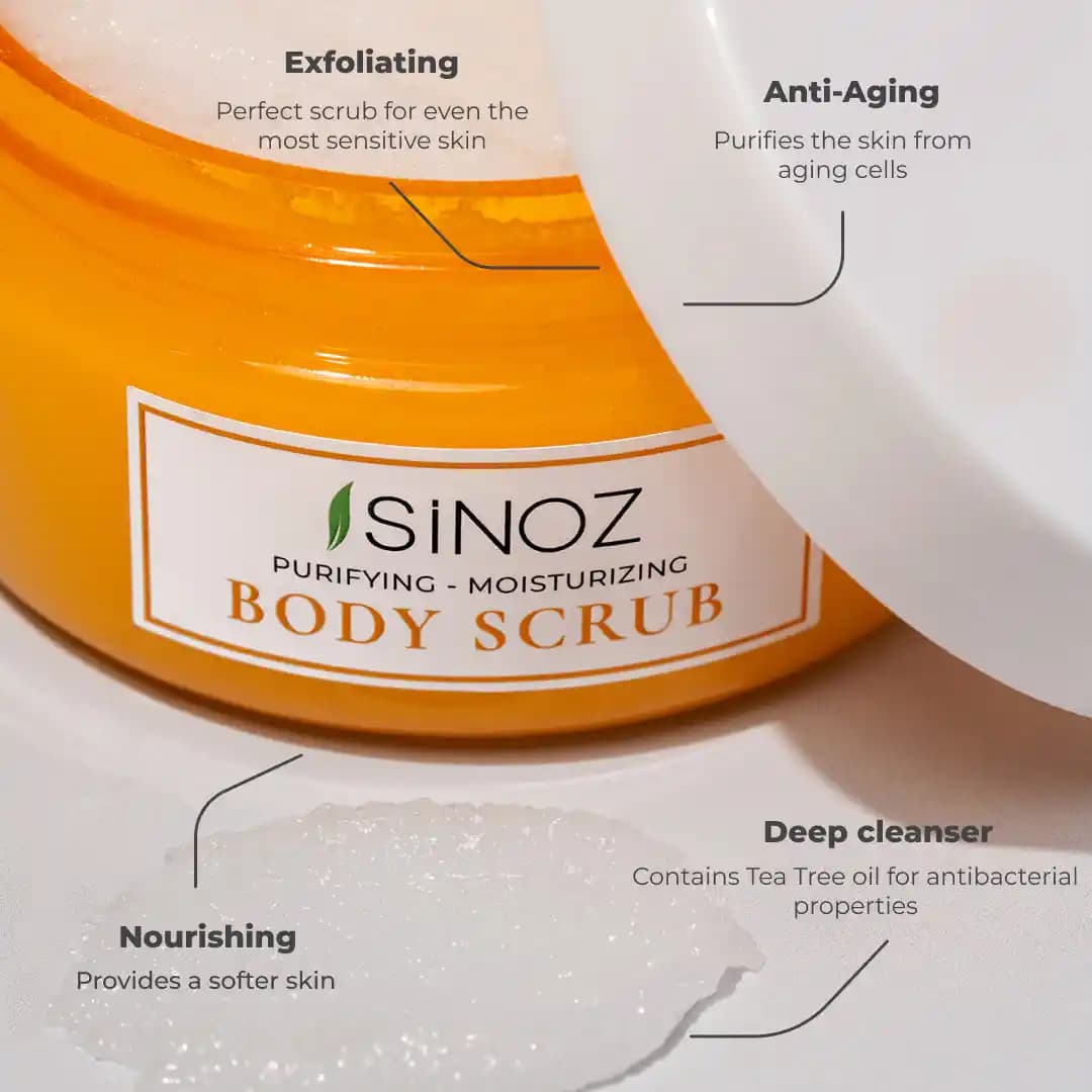 Sinoz Vücut Peelingleri: Doğal ve Etkili Cilt Bakımında Güvenilir Seçenekler